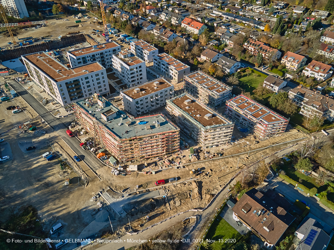 13.11.2020 - Piederstorfer Gelände und Alexisqaurtier am Karl-Marx-Ring in Neuperlach